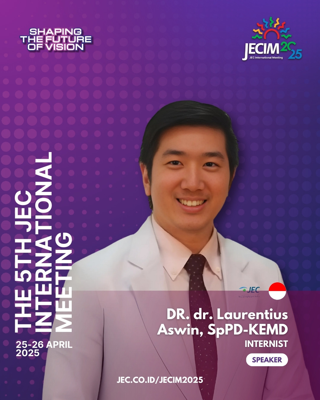 DR. dr. Laurentius Aswin, SpPD-KEMD